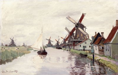 Windmill in Holland, 1871 by Claude Monet