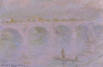 Waterloo Bridge, London by Claude Monet