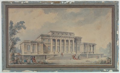 Project for a Country Villa by Claude Nicolas Ledoux