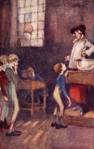 Dotheboys Hall, frontispiece from 