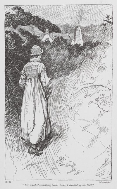 Illustration for Lavengro by George Borrow by Claude Shepperson
