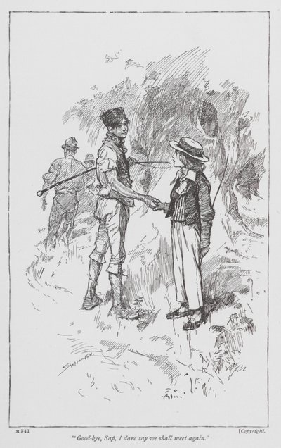 Illustration for Lavengro by George Borrow by Claude Shepperson