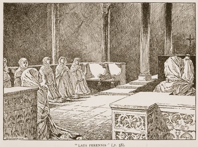 Laus Perennis, illustration from 