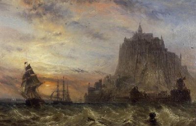 Mont St. Michel, Normandy by Claude T. Stanfield Moore