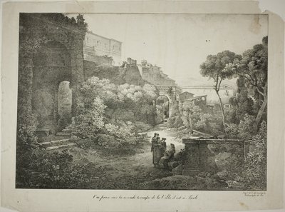 View From the Second Terrace of the Villa d
