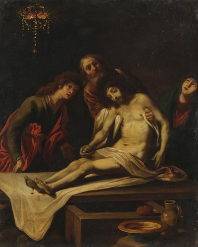 Burial of Christ by Claude Vignon