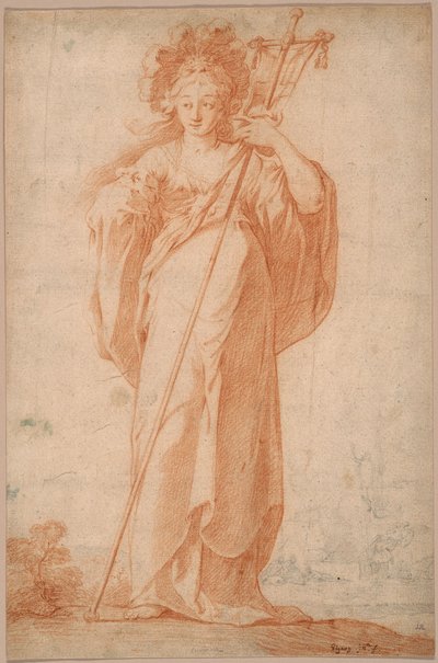The Cuman Sibyl by Claude Vignon