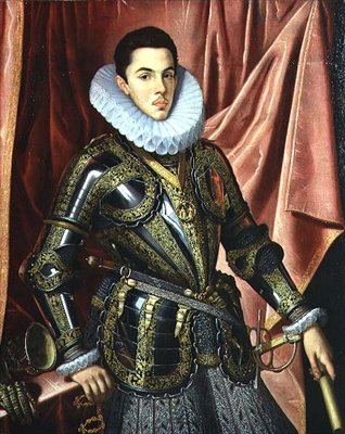 Portrait of a Young Man in Armour by Claudio Coello