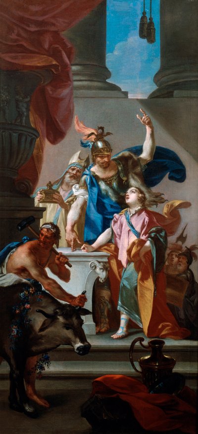 Scene from the Life of Hannibal by Claudio Francesco Beaumont