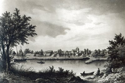 Valdivia (engraved by H. Wander-Burch) by Claudio Gay