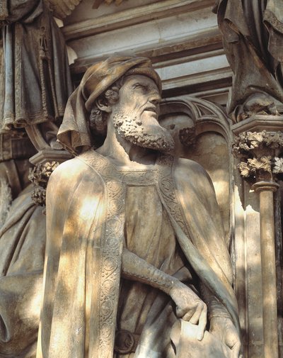 Daniel. The base of the Well of Moses (sculpture) by Claus Sluter