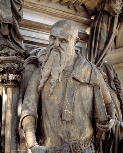 Isaiah. The base of the Well of Moses by Claus Sluter