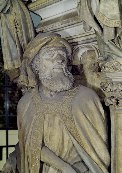 The Well of Moses (detail) by Claus and Malouel, Jean Sluter