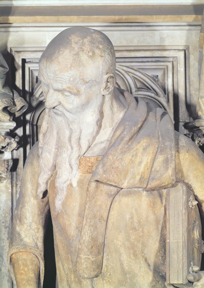 The Well of Moses (detail) by Claus and Malouel, Jean Sluter