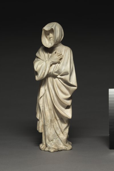 Two Weepers from the Tomb of Philip the Bold, Duke of Burgundy by Claus de Werve