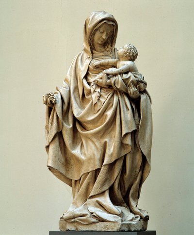 Virgin with Grape by Claus de Werve