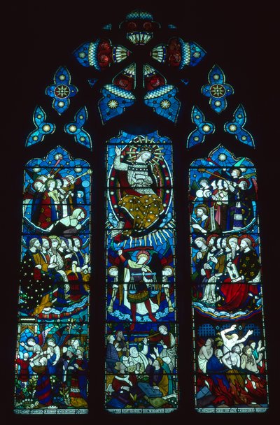 The West Window Depicting the Last Judgement by Clayton and Bell, c.1860 by Clayton & Bell