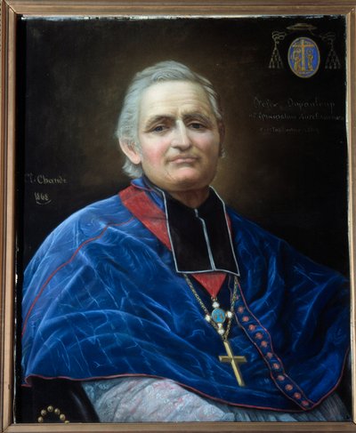 Portrait of Monsignor Dupanloup, Bishop of Orleans (1802-1878) by Clemence Chaud