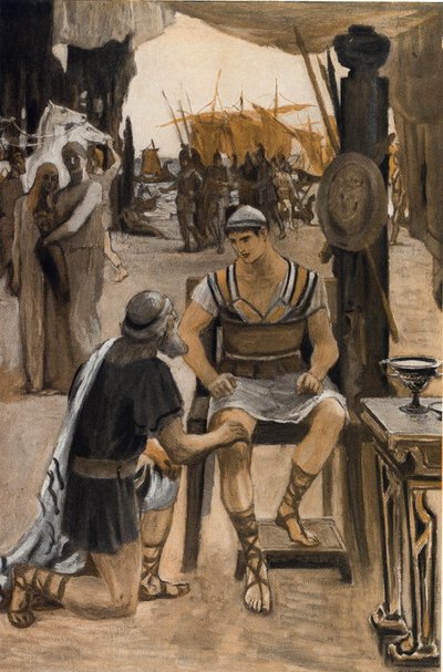 Priam ransoms Hector