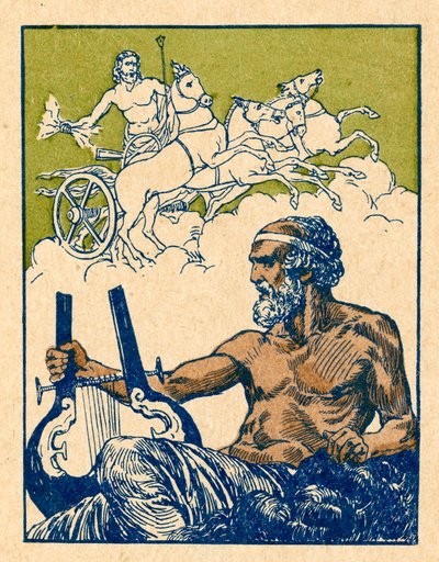 Illustration for the Iliad by Homer by Clement Goutier