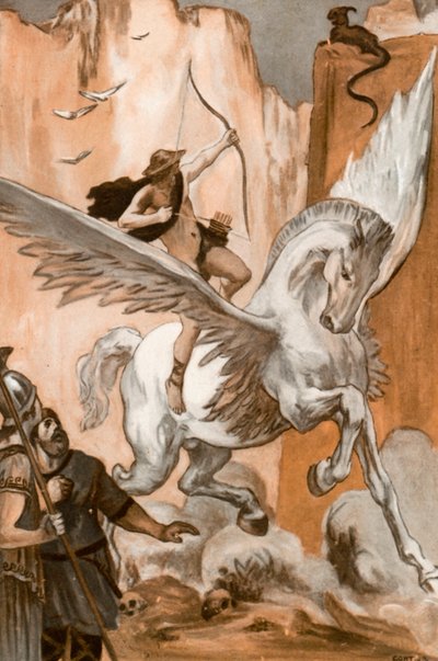 Illustration for the Iliad by Homer by Clement Goutier
