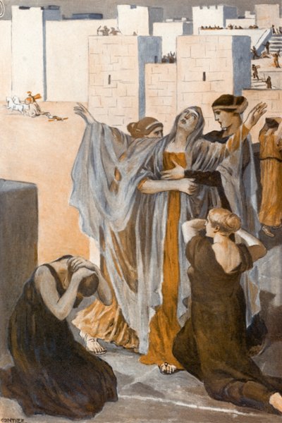 Illustration for the Iliad by Homer by Clement Goutier