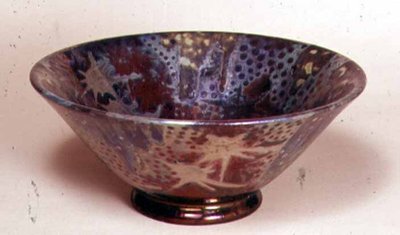 Bowl with lustre decoration, 1890 by Clement Massier