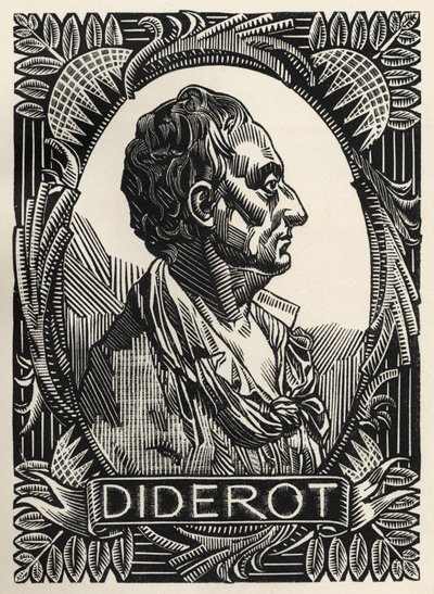 Denis Diderot by Clement Serveau