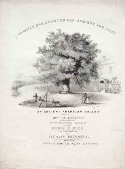 Charter Oak! Charter Oak Ancient and Fair! by Clement de Jonghe