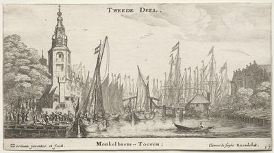 Various Ships and Views of Amsterdam, Part II by Clement de Jonghe
