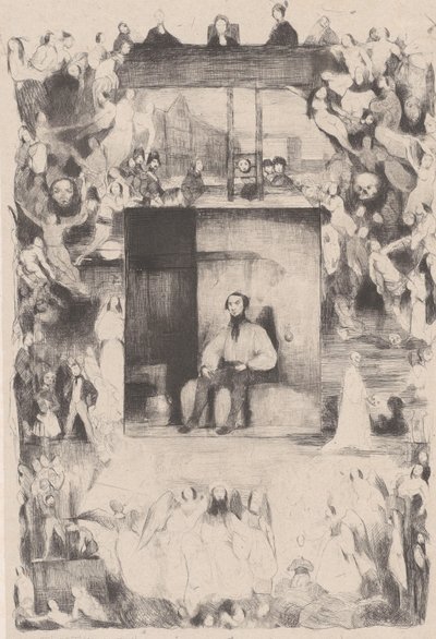 The Last Day of a Condemned Man by Célestin Nanteuil