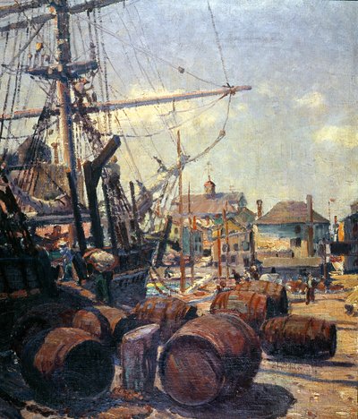 Outfitting the Whaler by Clifford Warren Ashley