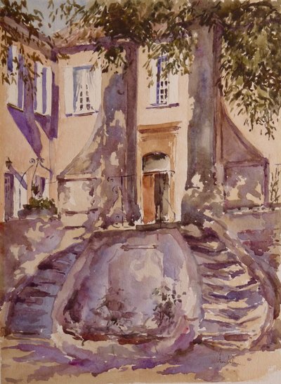 The Collapsed Staircase - Midday, 2001 by Clive Wilson