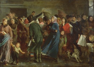 Queue at the Butcher