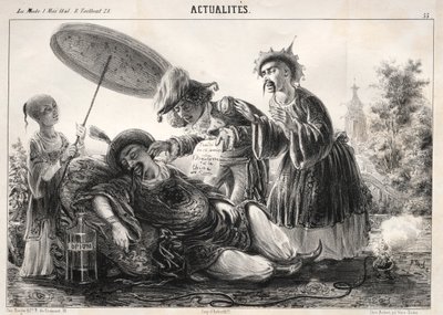 Actualités: --Dites donc! dites donc! celeste Empereur.... by Clémente Pruche