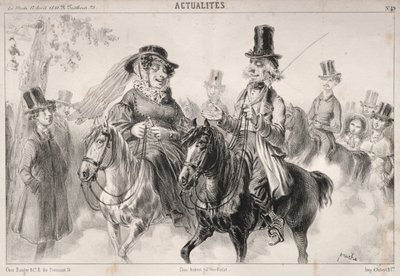 Current Events: So Madame Miroton, it seems we are setting the tone at Longchamps this year... by Clémente Pruche