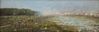 Assault of the First Brazilian Column on Curupaytí by Candido Lopez