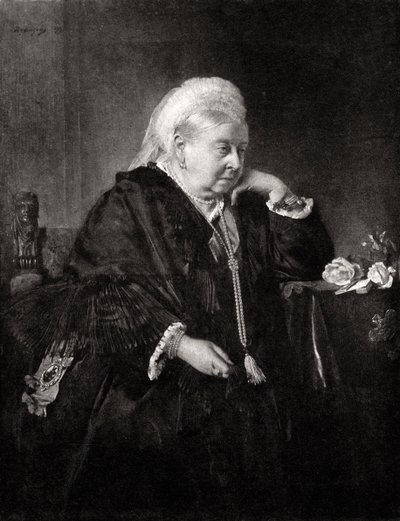 Queen Victoria at the Age of Seventy-eight, late 19th century by Cockerell