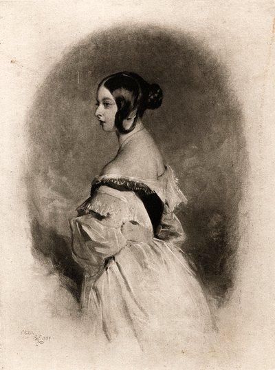 Queen Victoria at the Age of Twenty by Cockerell