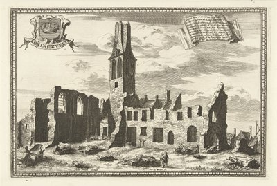 View of the Ruin of the Koningsveld Monastery by Coenraet Decker