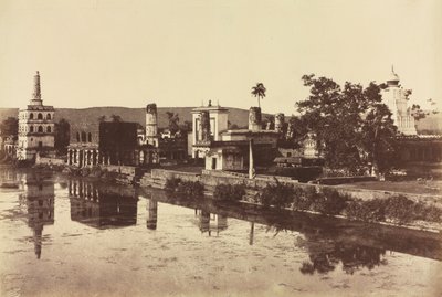 Tank and Temples at Bunshunkuree by Col. Thomas Biggs