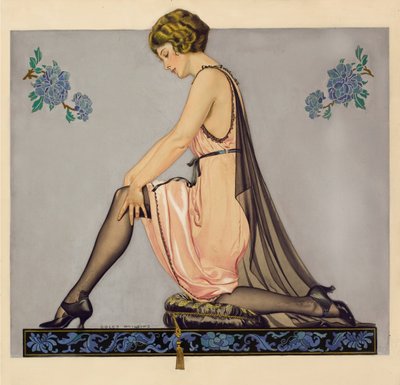 Illustration for the Holeproof Hosiery Company Brochure by Coles Phillips