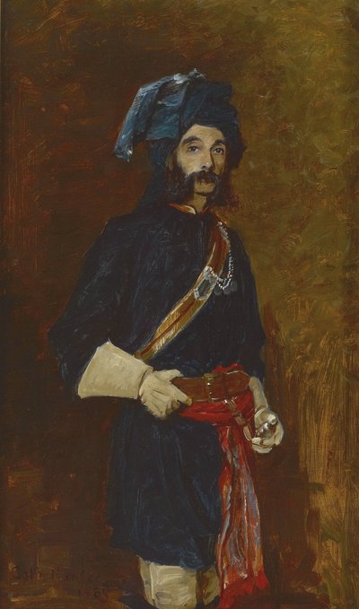Surgeon John Henry Sylvester, 11th Bengal Cavalry by Colin Hunter