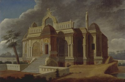 Mausoleum with Stone Elephants, 1788 by Colonel Francis Swain Ward