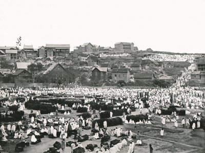 The Market Place, Antananarivo, Madagascar, 1895 by Colonel Stewart