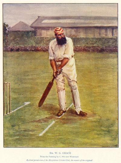 Dr W G Grace by Colonel Stuart Wortley