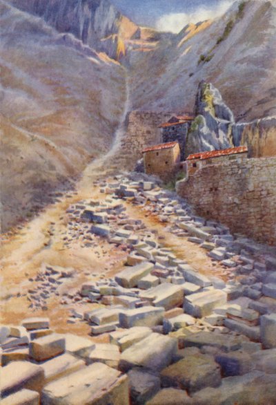 Ravaccione Quarries, Carrara by Commendator Formilli