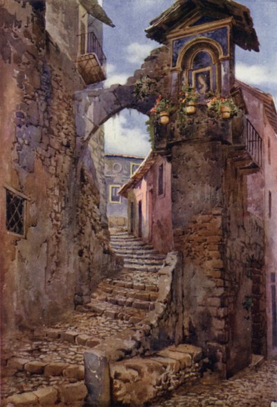 The Madonna of Pietra Spregata, Subiaco by Commendator Formilli