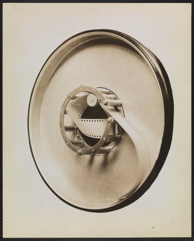 Internal Workings of the Feaster Film Feed Machine for Phonograph Records by Company Byron