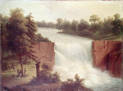 View of the Genesee Falls by Comte de Beaujolais